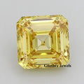 VS Clarity Fancy Intense Yellow 7.5 Carat Asscher Cut IGI Certified Lab Grown Loose Diamond For Ring La Maison Val D'or