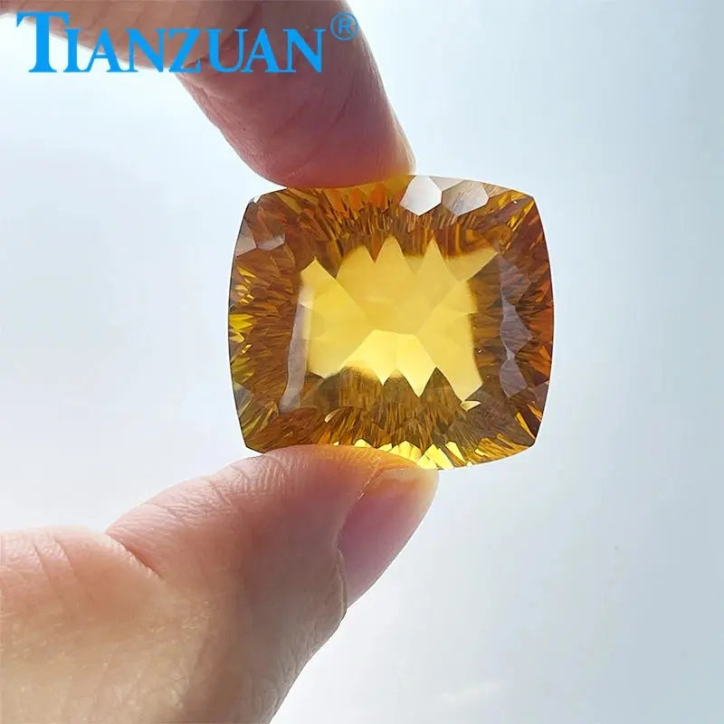 55.7ct Certified Citrine - La Maison Val D'or