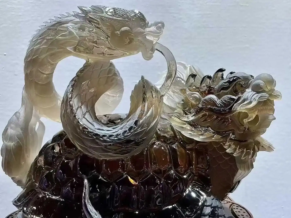 Brown Crystal Xuanwu Guardian - La Maison Val D'or
