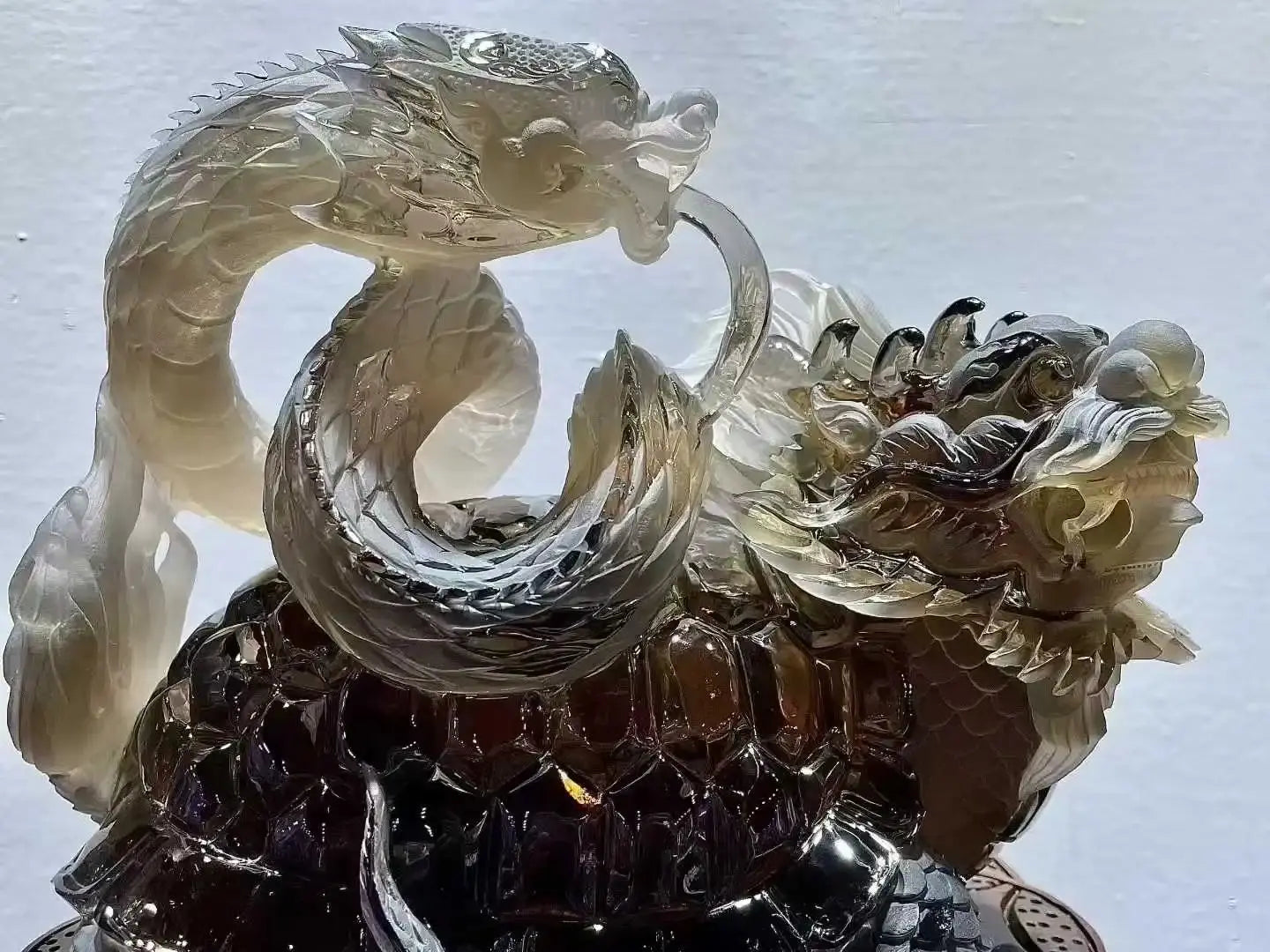 Brown Crystal Xuanwu Guardian - La Maison Val D'or