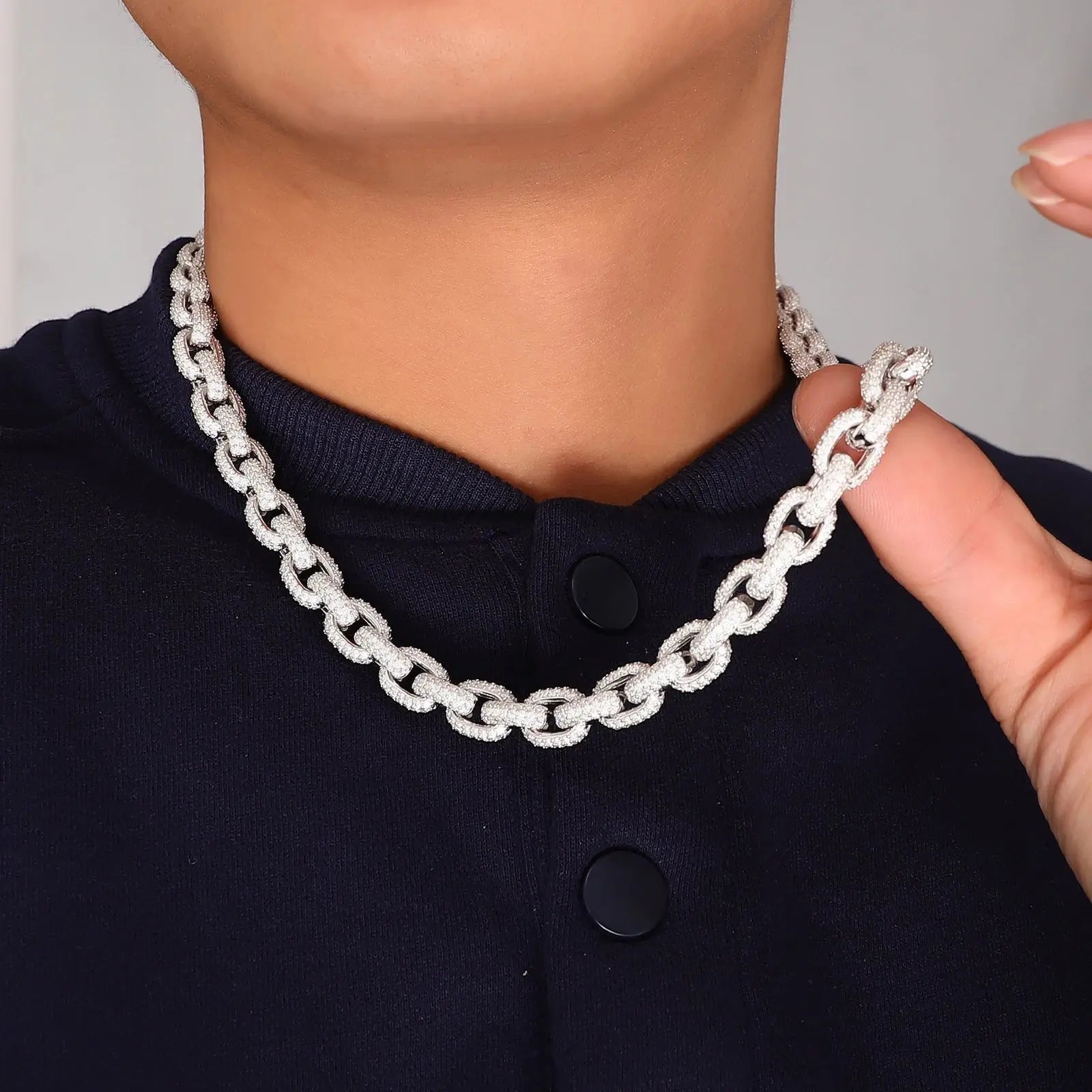 9mm Lab Diamond Cuban Chain - La Maison Val D'or
