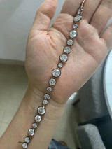Custom 14K Lab Diamond Bracelet - La Maison Val D'or