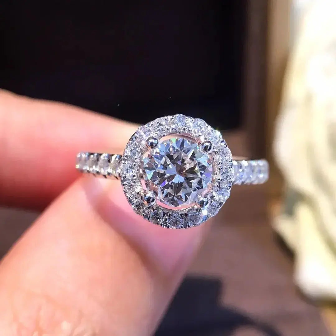 Pierścionek z 18K złota i diamentem o wadze 1,49 ct – La Maison Val D'or
