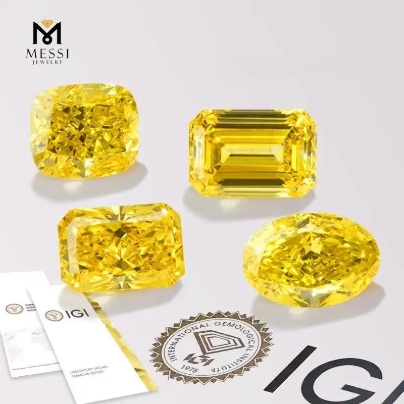 Yellow Lab Grown Diamonds - La Maison Val D'or