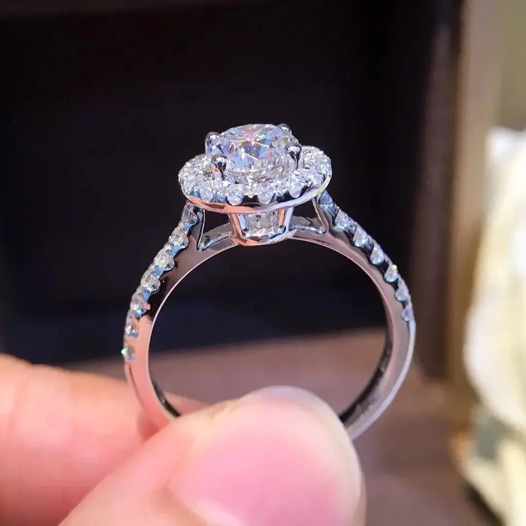 Pierścionek z 18K złota i diamentem o wadze 1,49 ct – La Maison Val D'or