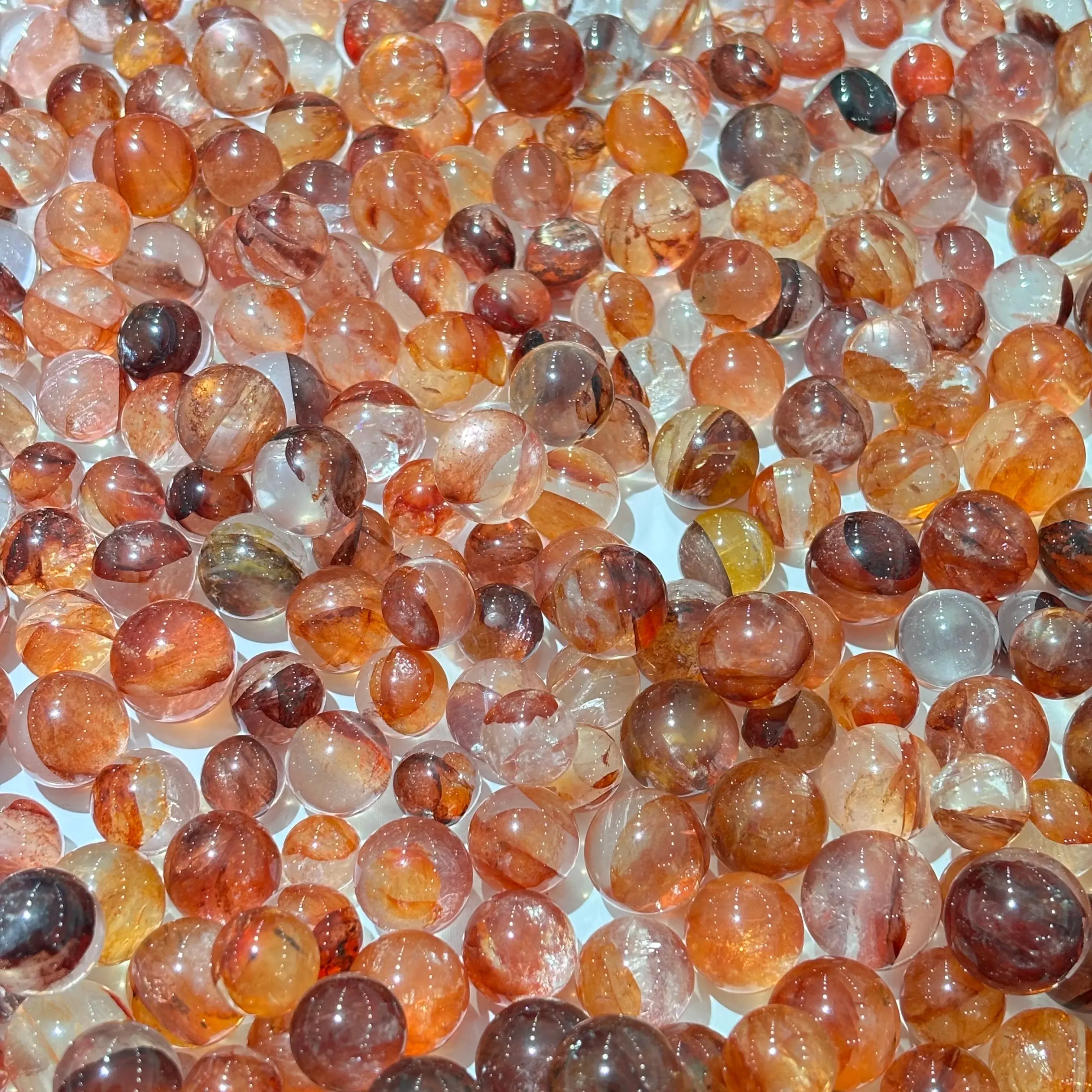 Natural Fire Quartz Pendant - La Maison Val D'or