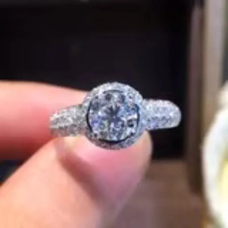 18K Gold Diamond Ring 1.524ct - La Maison Val D'or