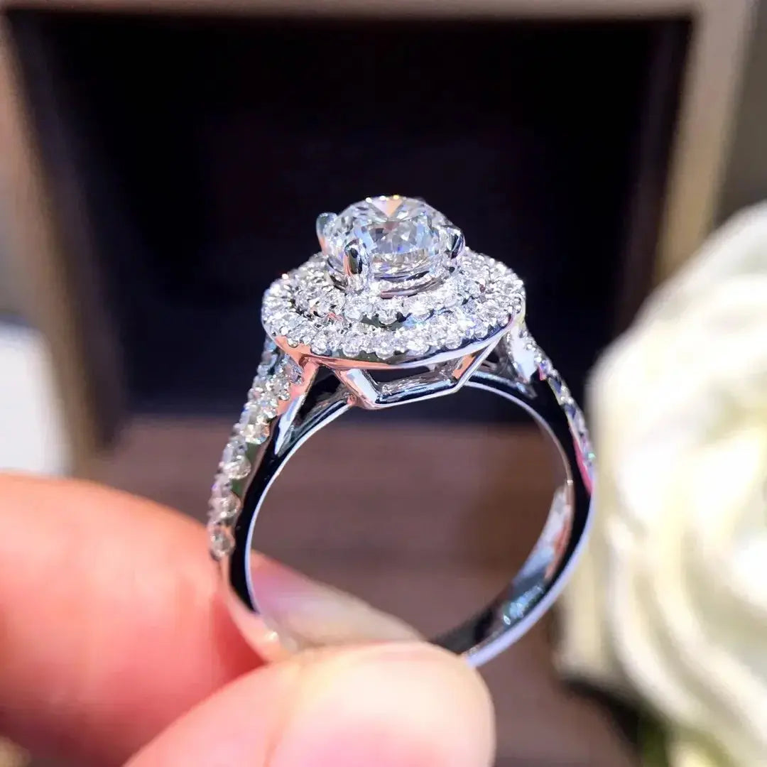 1.66ct Natural Diamond Gold Ring - La Maison Val D'or