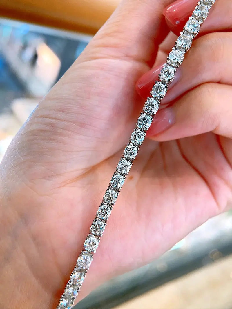 6.0ct Natural Diamond Bracelet - La Maison Val D'or