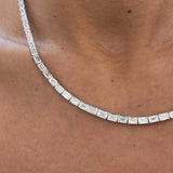 Platinum 37ct Diamond Choker - La Maison Val D'or