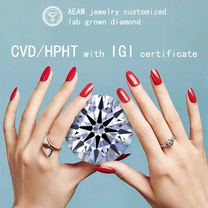 5.05Ct IGI Heart Lab Diamond - La Maison Val D'or