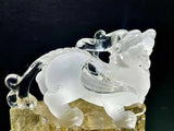 Yellow Rutilated Quartz Pixiu - La Maison Val D'or