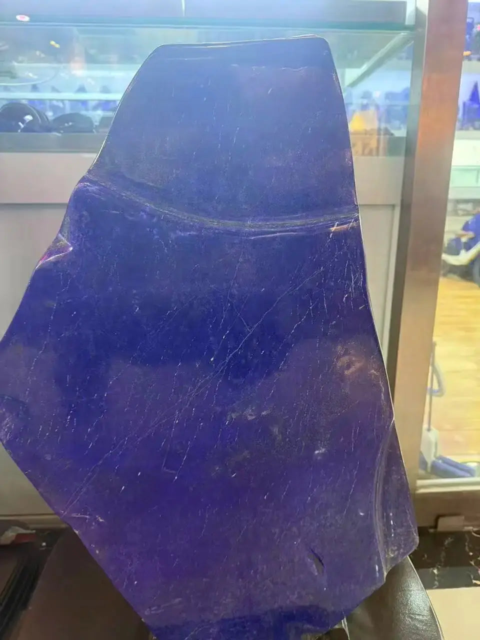 Polished Lapis Lazuli Sculpture - La Maison Val D'or