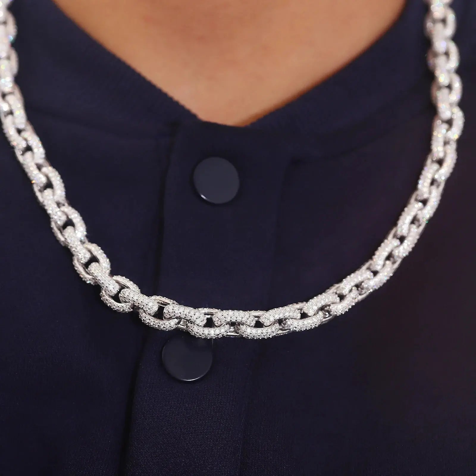 9mm Lab Diamond Cuban Chain - La Maison Val D'or