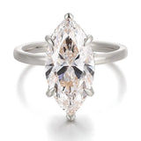 11 CT Marquise Lab Diamond Ring - La Maison Val D'or