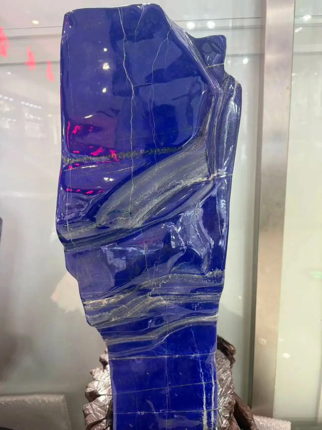Polished Lapis Lazuli Sculpture - La Maison Val D'or