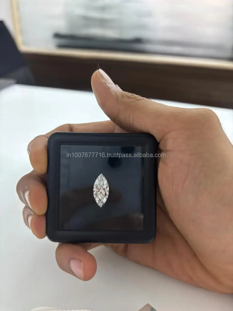 IGI GIA Certified 5 Carat Marquise Cut Lab Grown Diamond D Color VVS1 Clarity HPHT CVD Loose Diamond Wholesale La Maison Val D'or