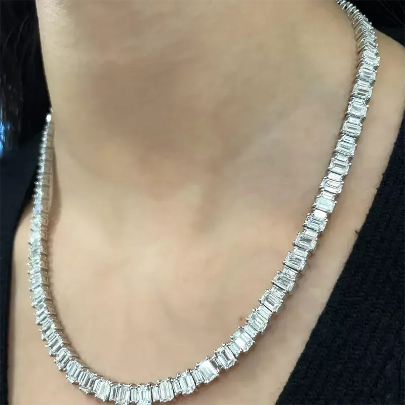 32.6CT Lab Diamond Necklace - La Maison Val D'or