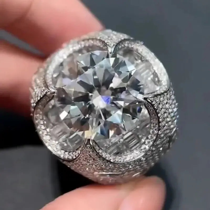 5CT Lab Diamond Men's Ring - La Maison Val D'or