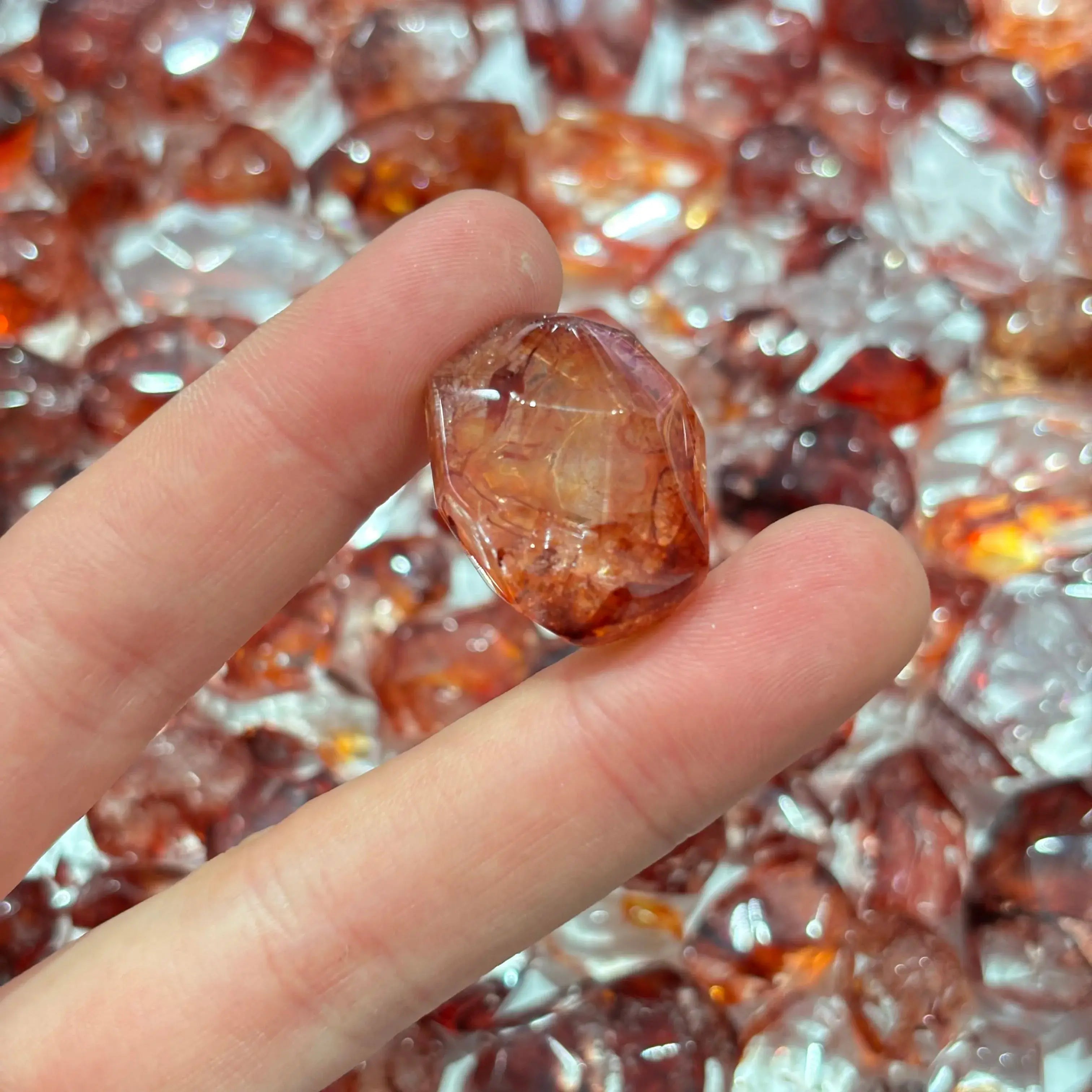 Raw Hematoid Quartz Pendant - La Maison Val D'or