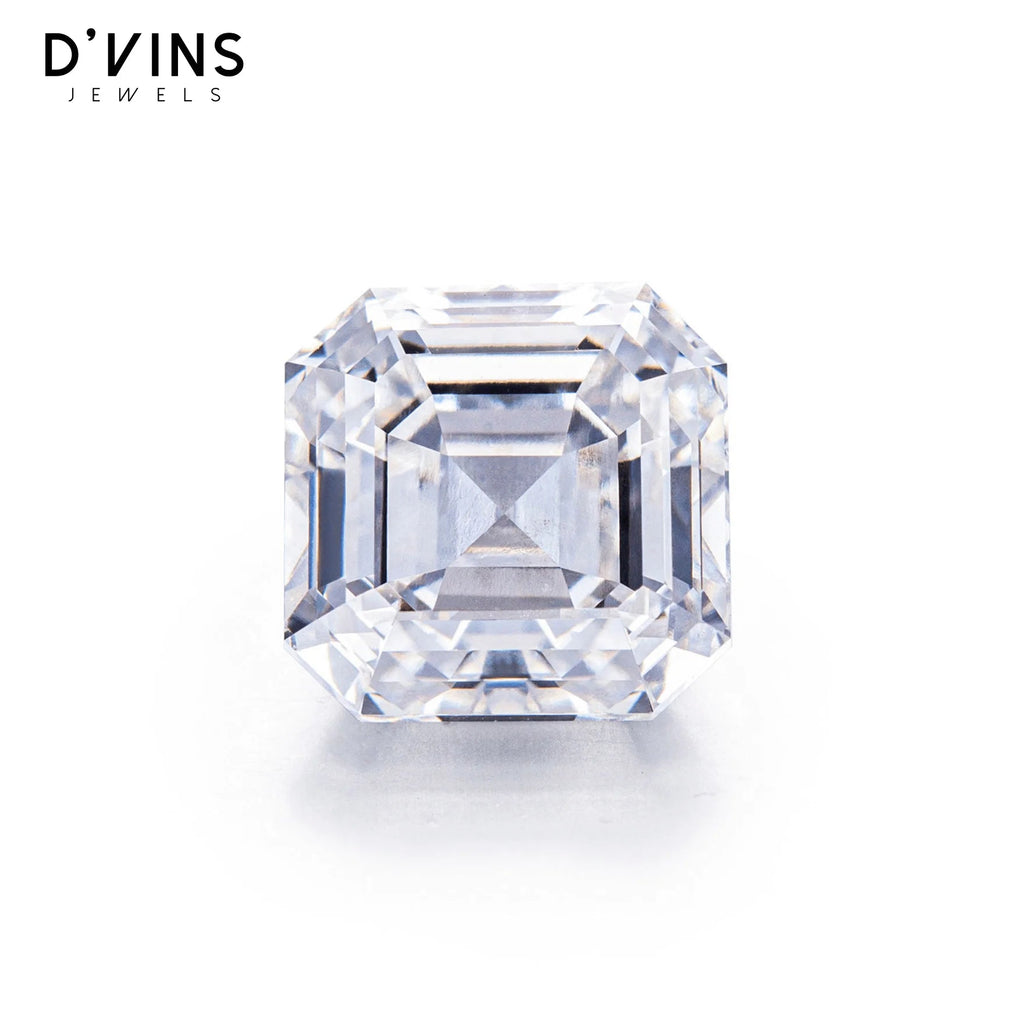 10.23CT emerald shape lab grown loose diamond with F color and VS1 clarity for jewelry making