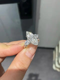 5ct Marquise Lab Diamond Ring - La Maison Val D'or