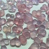 Natural Rose Quartz Hearts - La Maison Val D'or