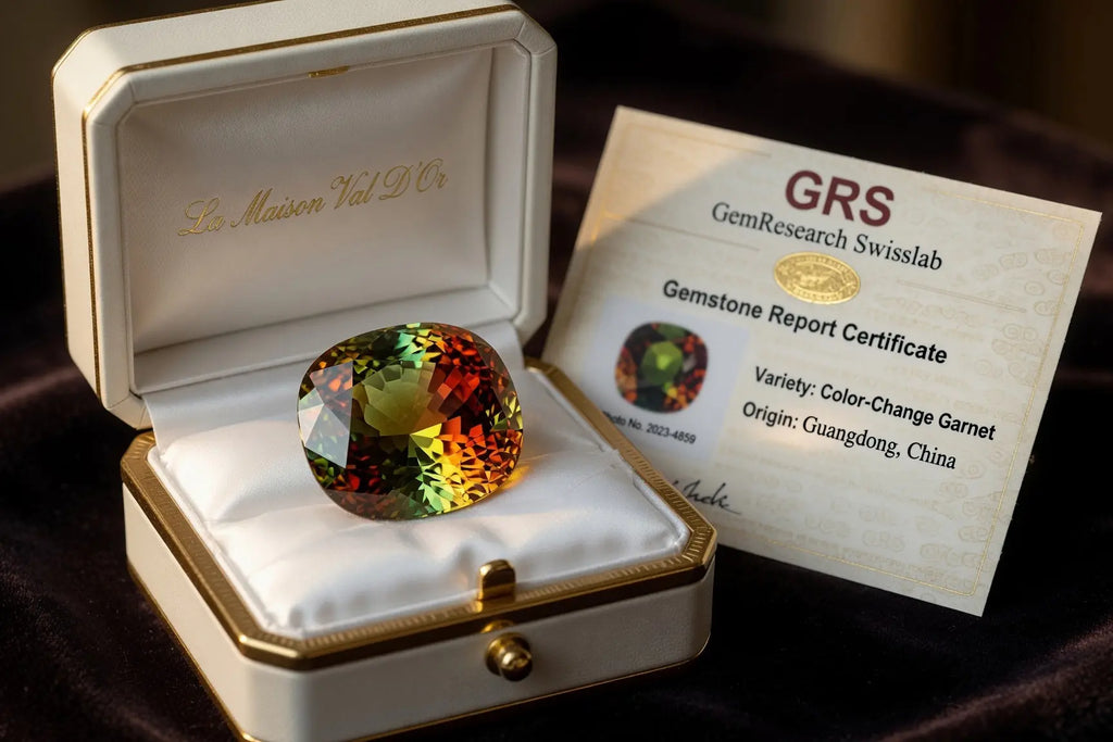 Natural Alexandrite 32.92ct La Maison Val D'or