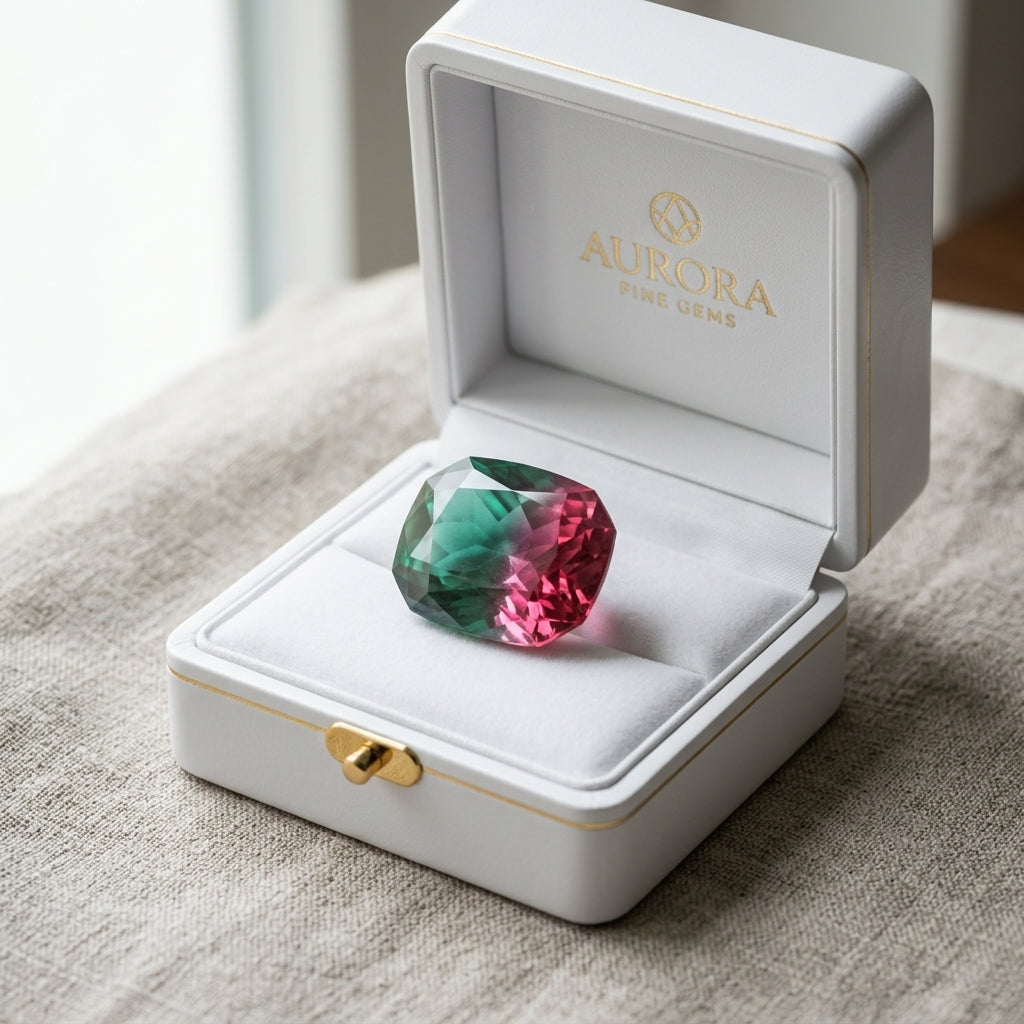 Loose gemstone (Alexandrite) — Lifestyle - Jewelry Styled | Generated by Modelize