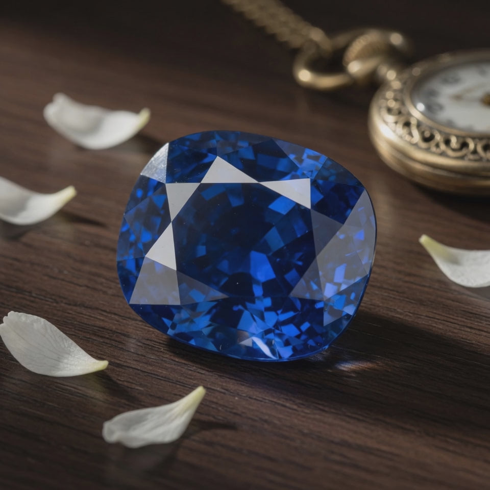 22.28ct Natural Blue Sapphire