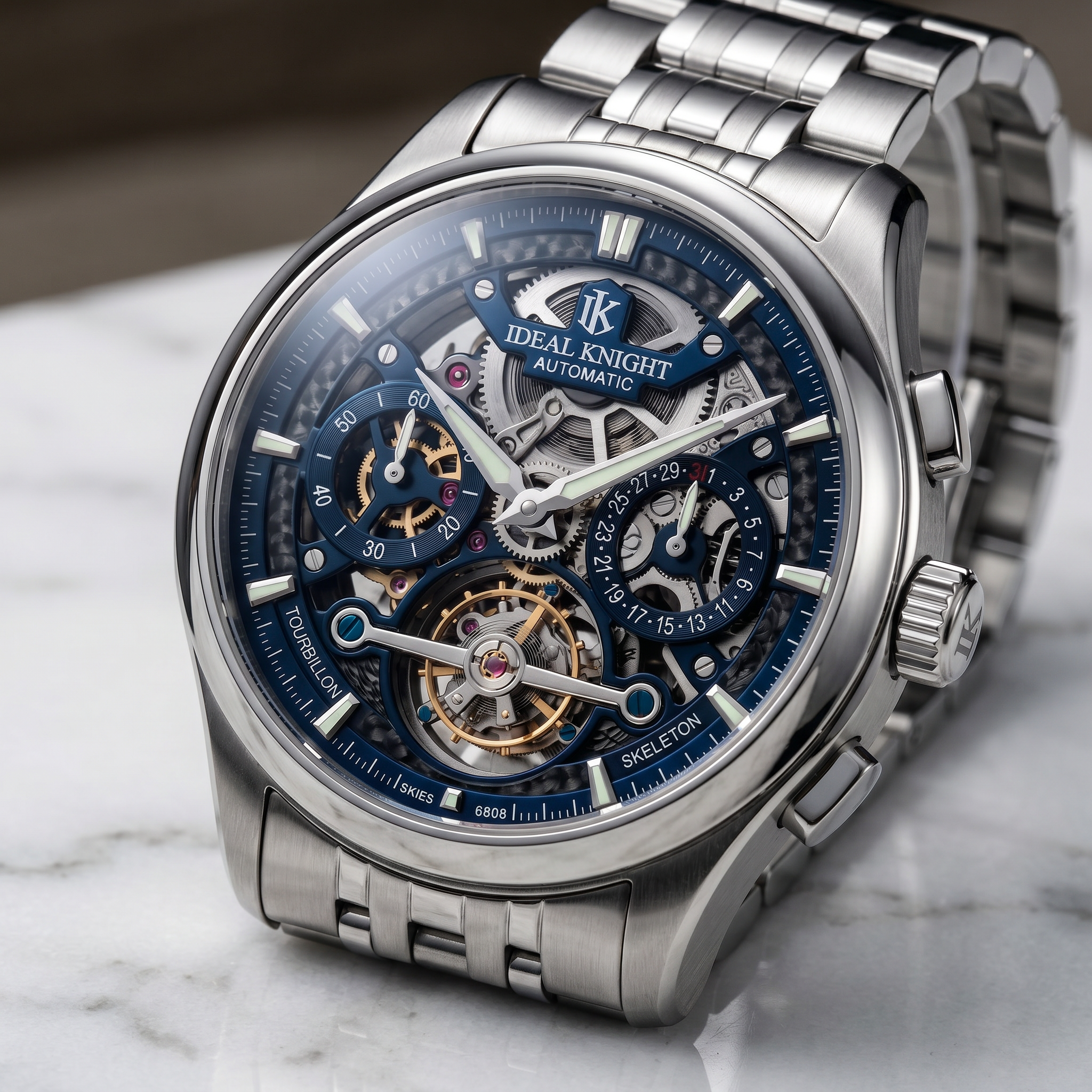 Jacob Astral Blue Watch - La Maison Val D'or